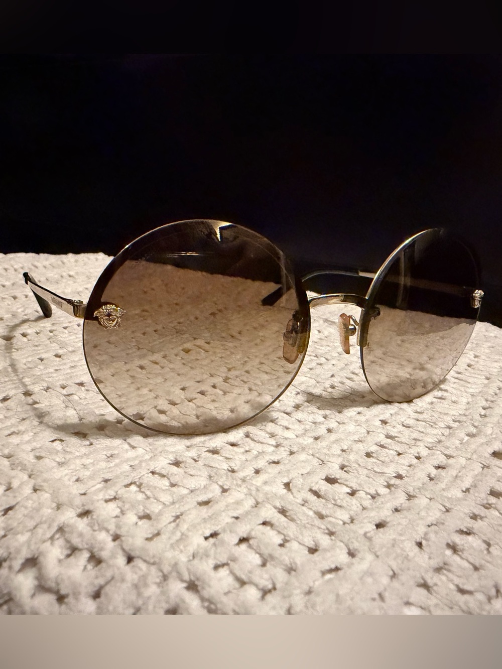 Versace Round Sunglasses